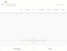 Tablet Screenshot of beijodovento.com.br